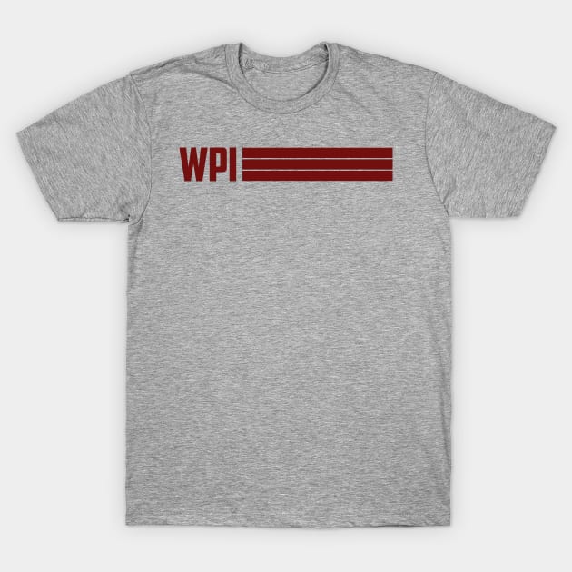 WPI Retro Stripe T-Shirt by Rosemogo